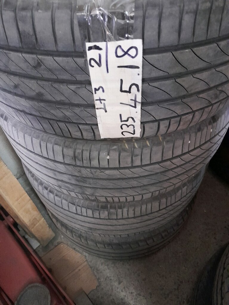 4 ADET 235&45/18 MİCHELİN İYİ DURUMDA 1 Rİ FARKLI - 7