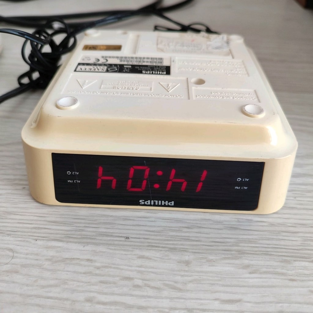 Philips radyolu dijital Masa saati - 5