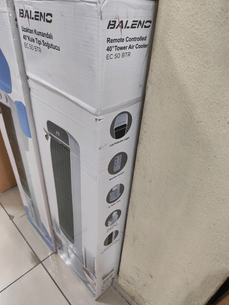 BALENO EC 55 BTR SULU HAVA SOĞUTUCU 5LT SU KAPASİTESİ 80W 4 BUZ KASETİ - 3