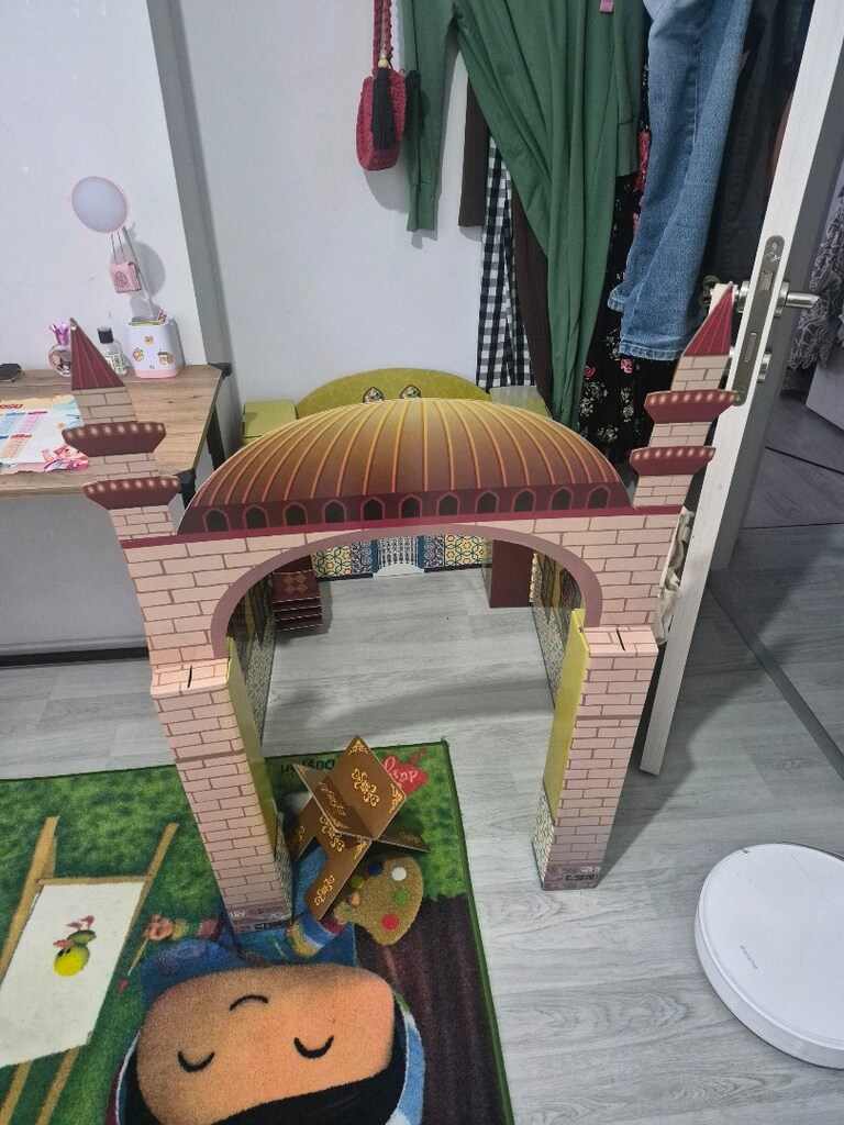 MAKET CAMİ YAPBOZ TARZI KARTONDAN - 7