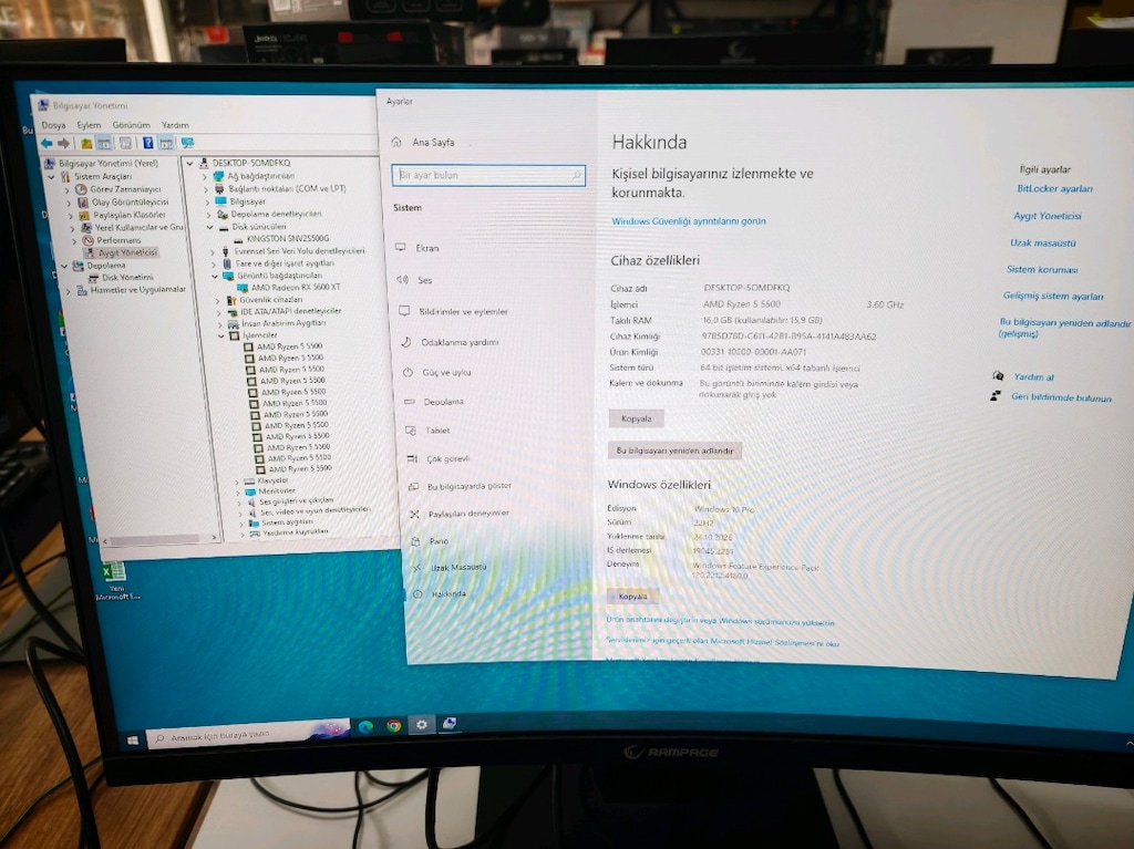 AMD R5 5500 GAMİNG SET - letgo'dan Sıfırından Uygun Fiyata Al