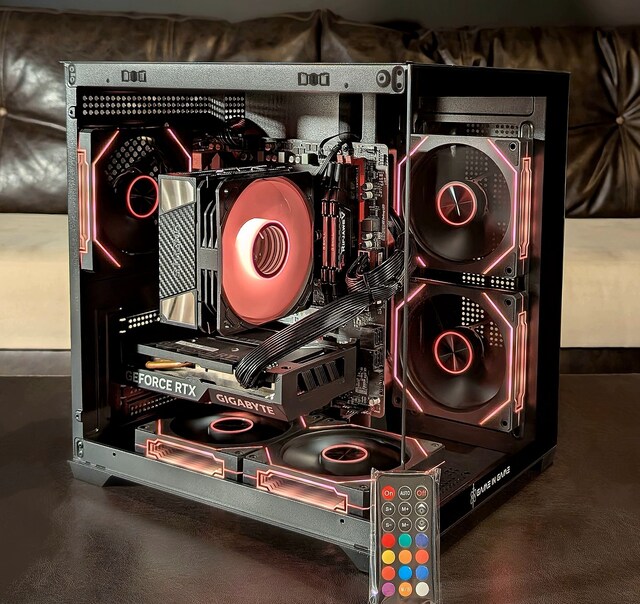Gaming PC Oyuncu Masaüstü Bilgisayar Kasası RTX 4060 RYZEN İşlemci