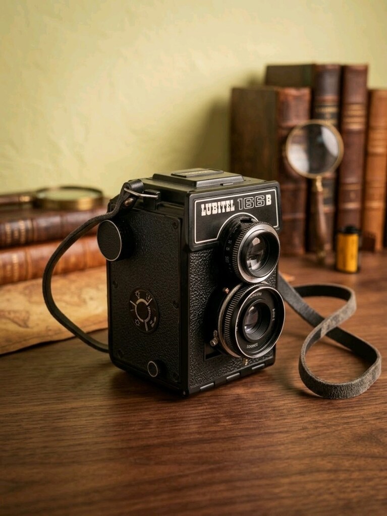 Koleksiyonluk Lubitel 166B – Orta Format TLR Analog Makine - 2