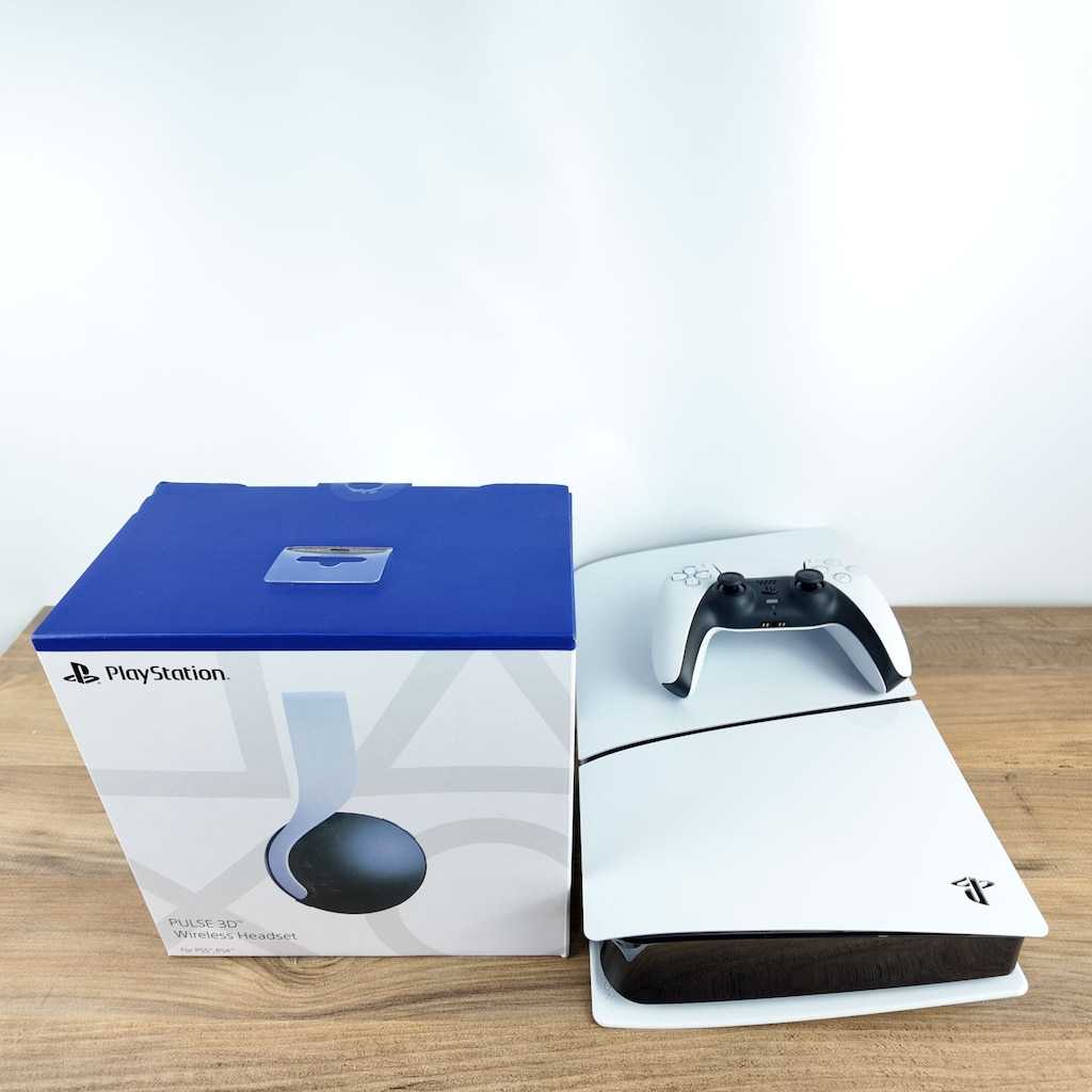 PLAYSTATION 5 SLIM DİJİTAL KASA TEK KOLLU + PULSE KULAKLIK SIFIR - 5