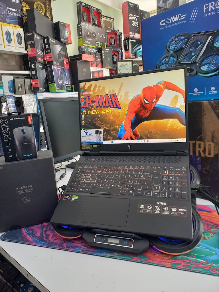 HATASIZ!!! ACER NİTRO RYZEN 7 8845HS 16 GB RAM DDR5 RTX 4060 - 4