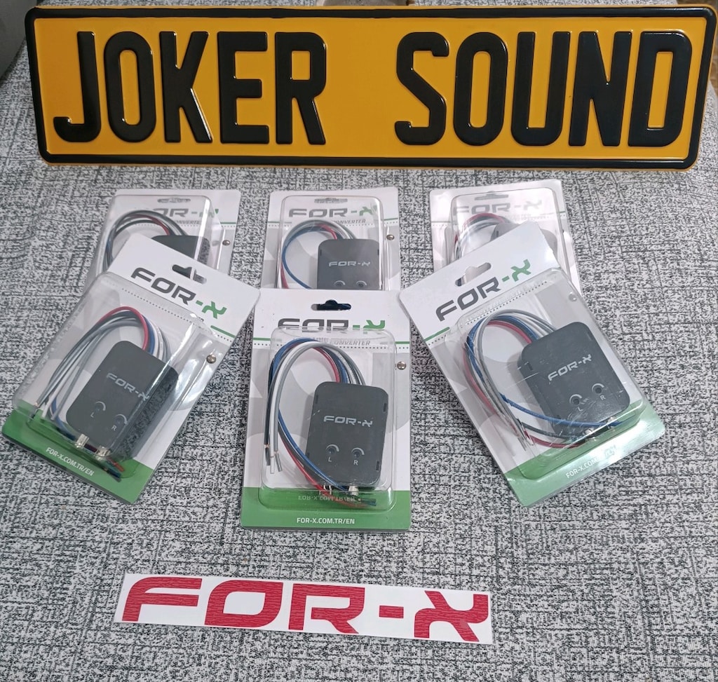 FOR-X XHL-22 Oto Teyp Amfi Çıkış Aparatı Dönüştürücü kaliteli - 3