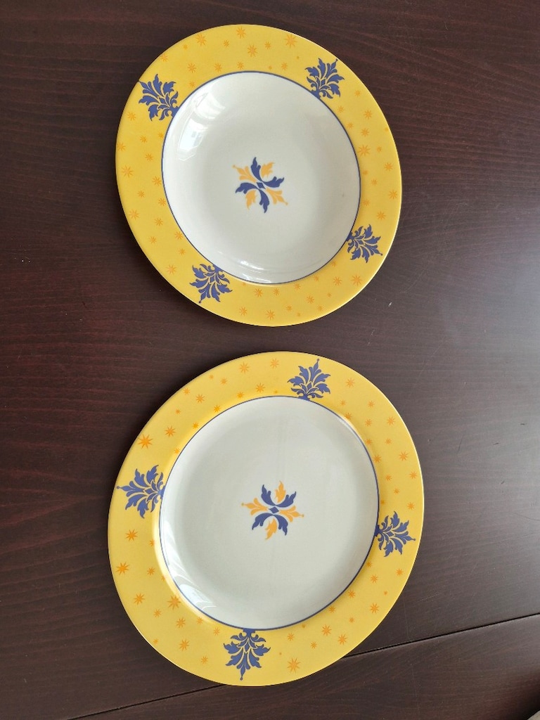 12 adet yemek tabağı 12 adet servis tabağı - 4