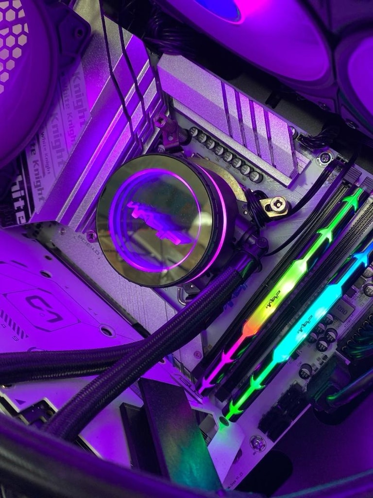Oyun Bilgisayarı i5-12400F Asus 4060 beyaz donanımlar - 2