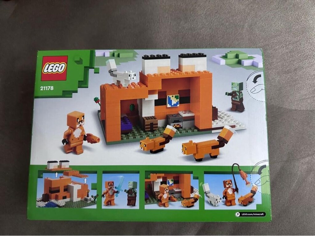 Lego Minecraft Tilki kulübesi - 4
