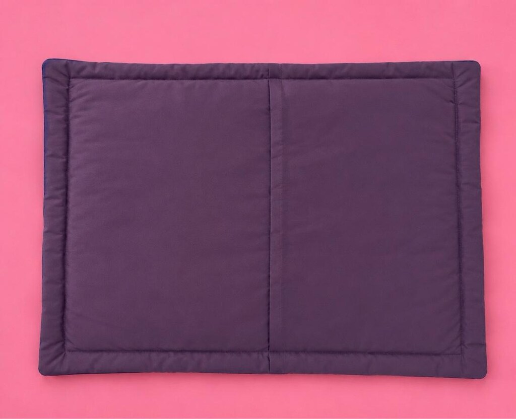 2li Mor Kapitone Kadife Yastık Kılıfı 76x56 cm - 2