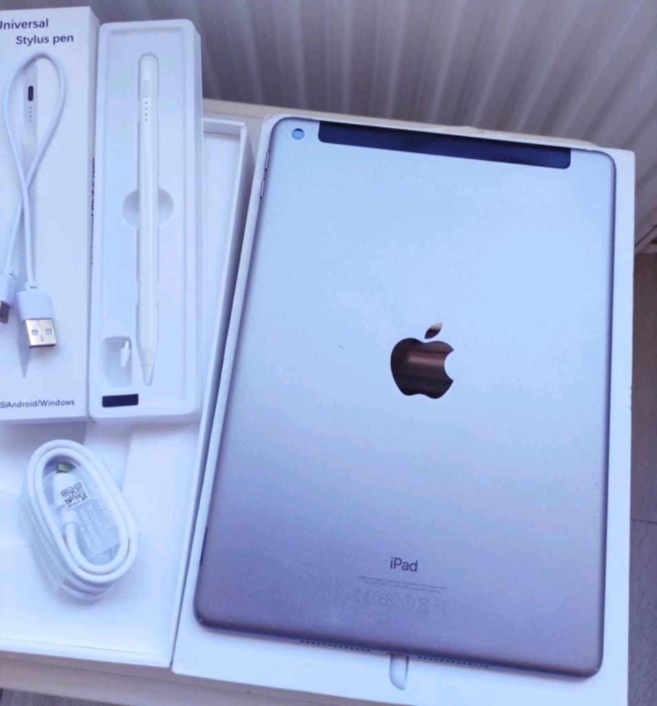 iPad 6 NESİL 4G+Wifi Temiz Sorunsuz+STYLUS KALEM - 3