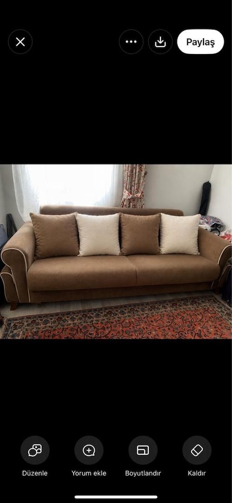 Sandıklı Yataklı Kanepe – 220 cm – Geniş ve Kullanışlı - 9