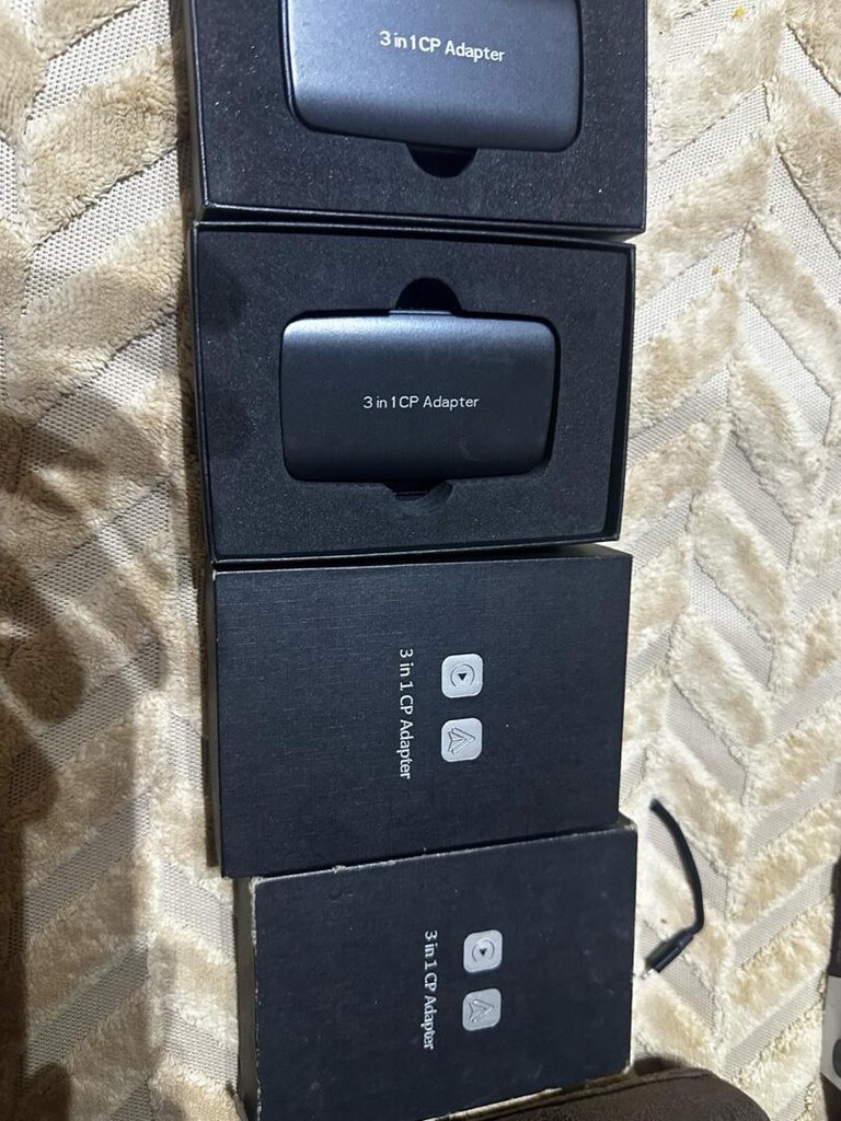 3 in 1 CP-300 Kablosuz CarPlay & Android Auto Adaptörü – 2 Adet Sıfı - 5