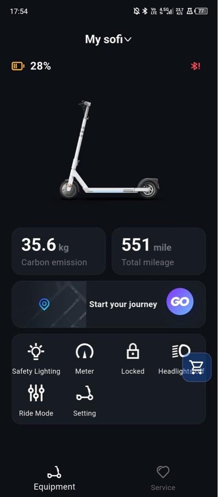 OKAI Elektrikli Scooter - Tertemiz, Sorunsuz, Işıklı - 6
