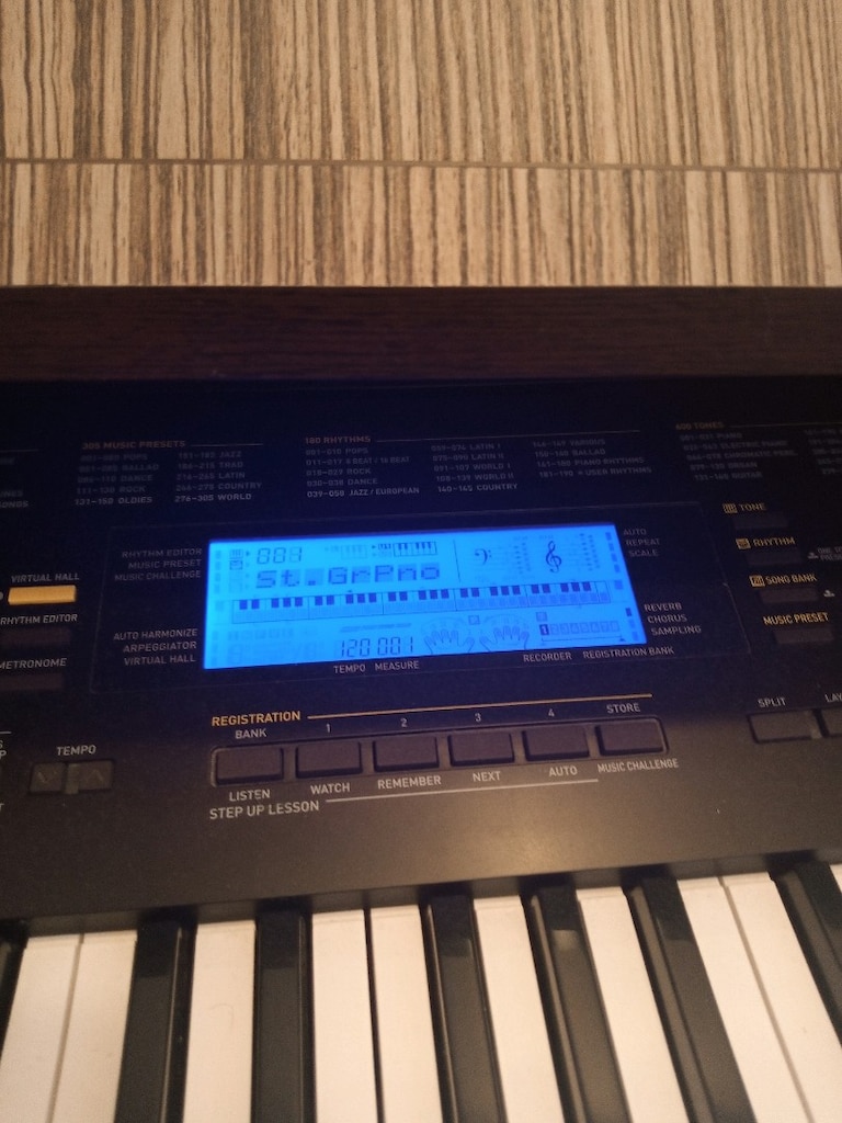 hiç kullanılmamış casio CTK-4400 - 6