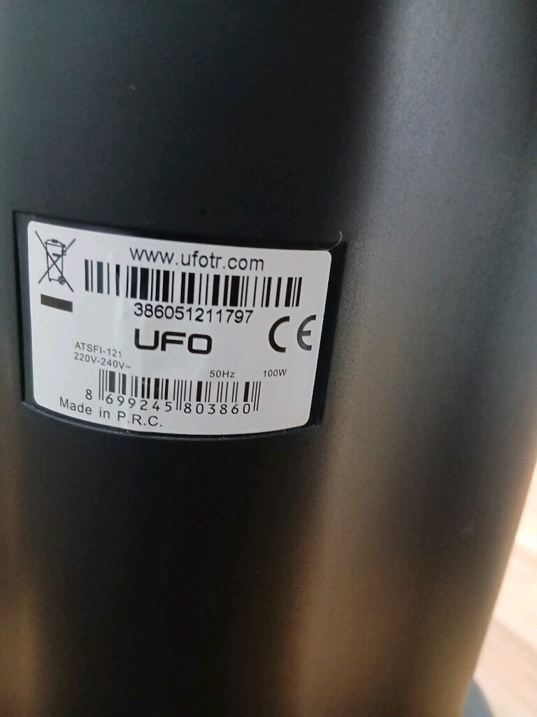 ufo vantilatör - 5