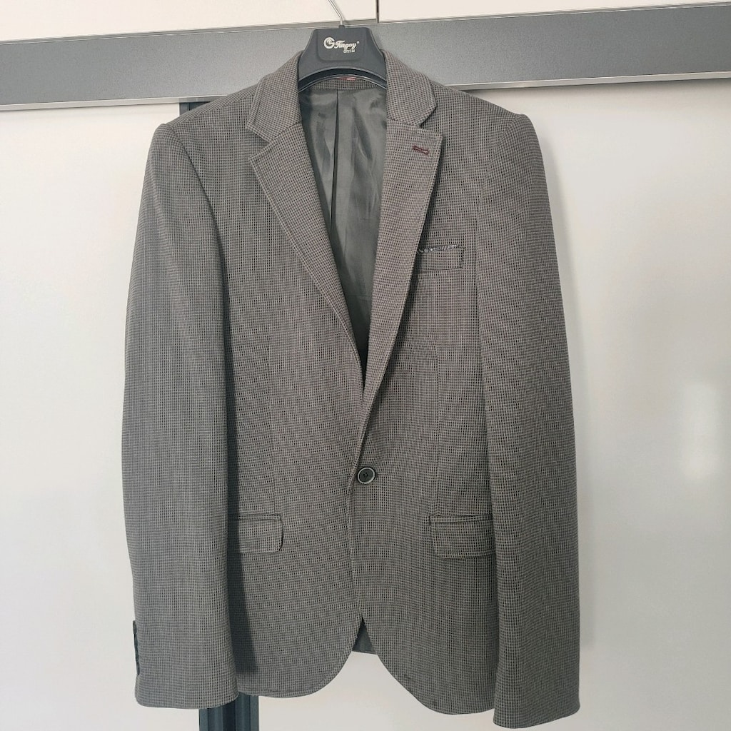 Ted David 48 Beden Slim Fit Şık Erkek Ceket / Blazer