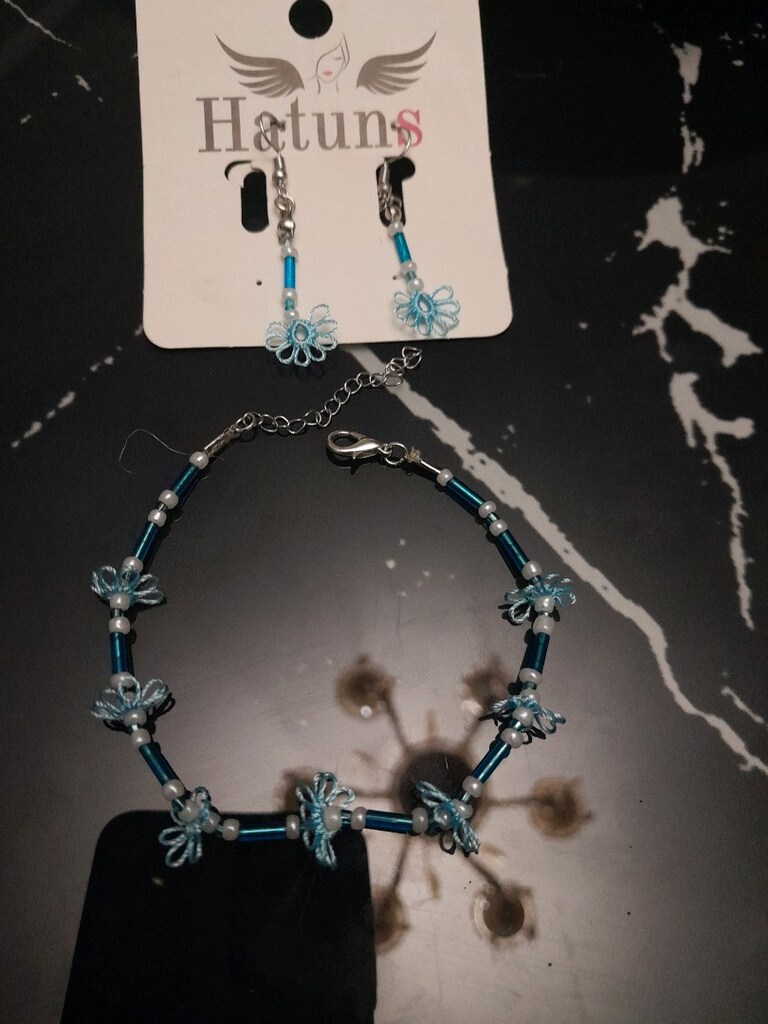 küpe bileklik set — görsel 5/6