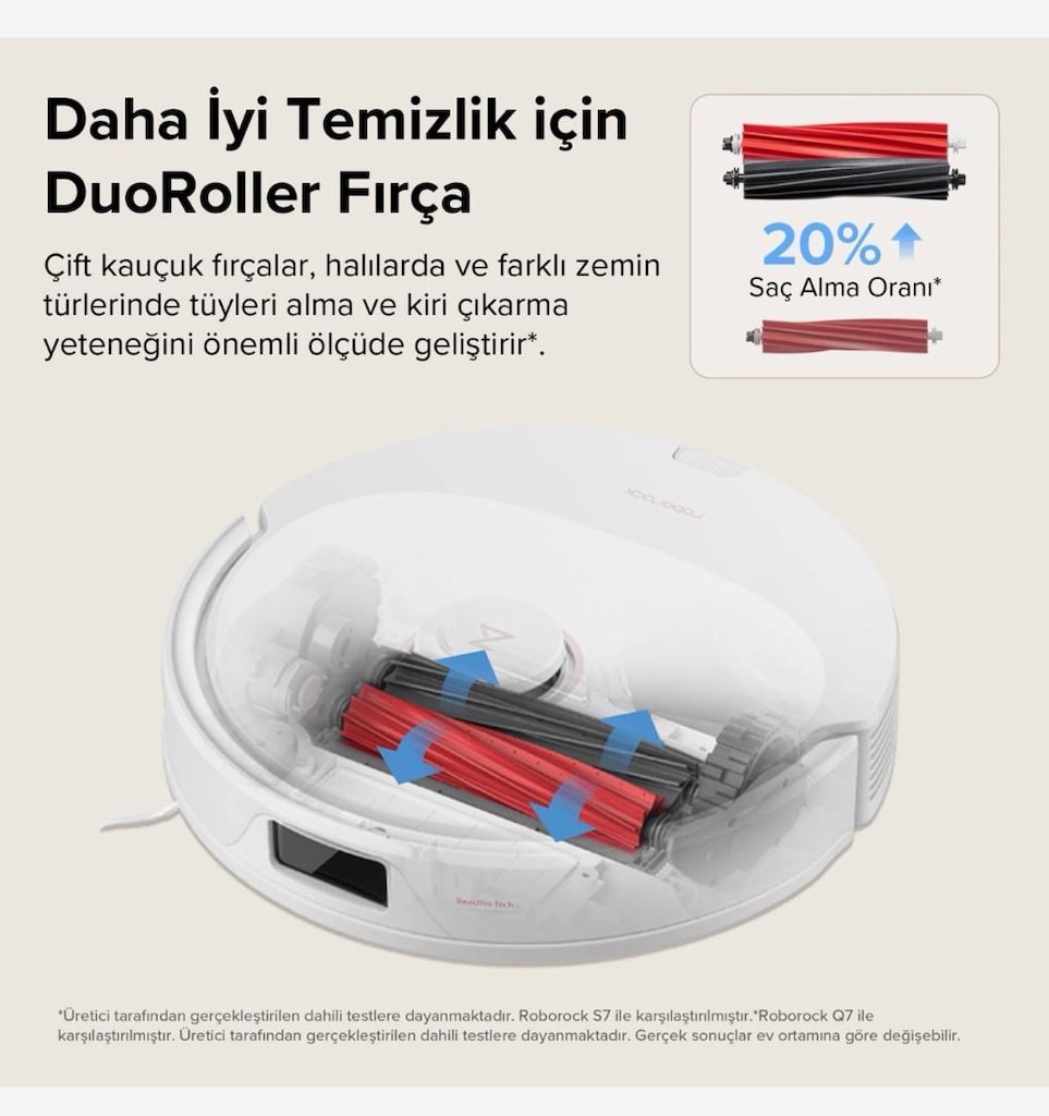 Roborock q8 max Robot süpürge Yepyeni Alalı 15 gün oldu Fırsat - 4