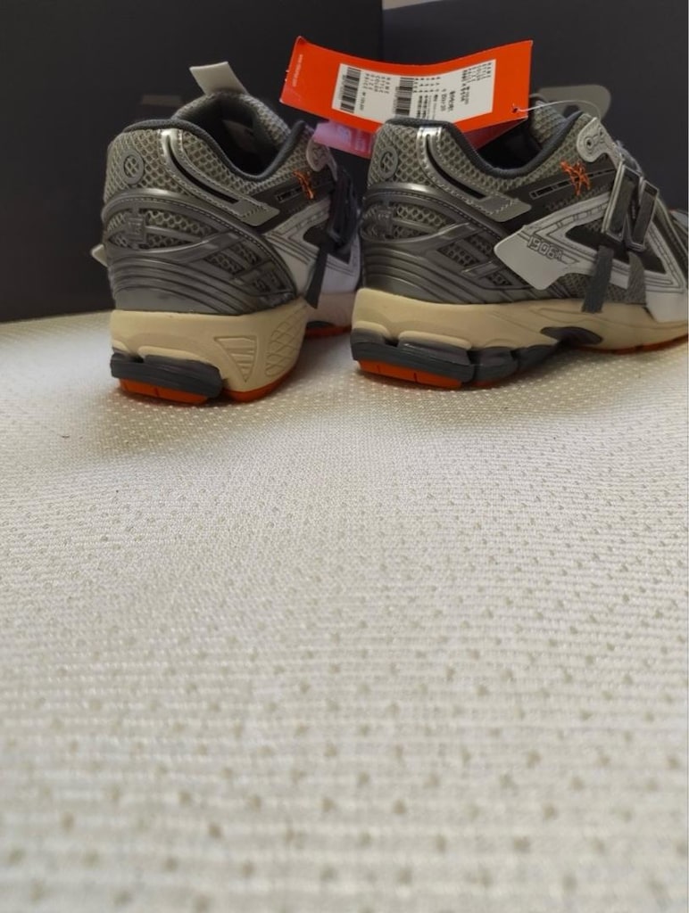 ‼‼NEW BALANCE 1906A GREY ORANGE – İTHAL - 7