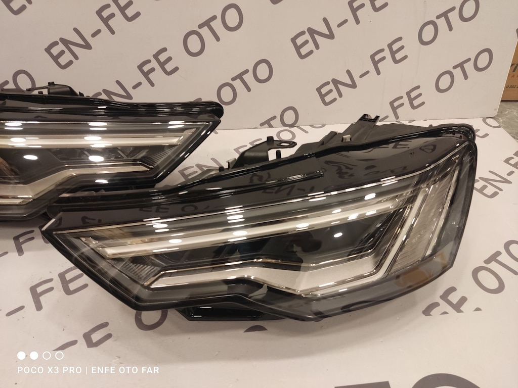 AUDİ A6 C8 LED XENON SAĞ FAR ORJİNAL - 5