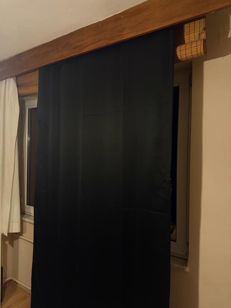 Sıfır Çift Kanat Siyah Blackout Karartma Işık Geçirmez Fon Perde - 10