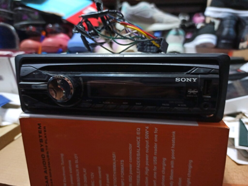 SONY USB aux CD radyo tek anfi çıkışli oto teyp sorunsuz çok temiz - 7