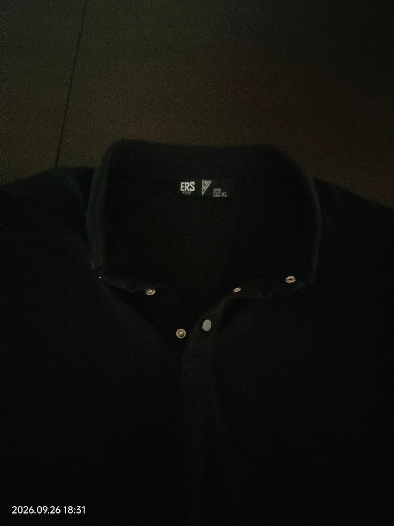 XL beden kısa kollu erkek siyah Swit - 2
