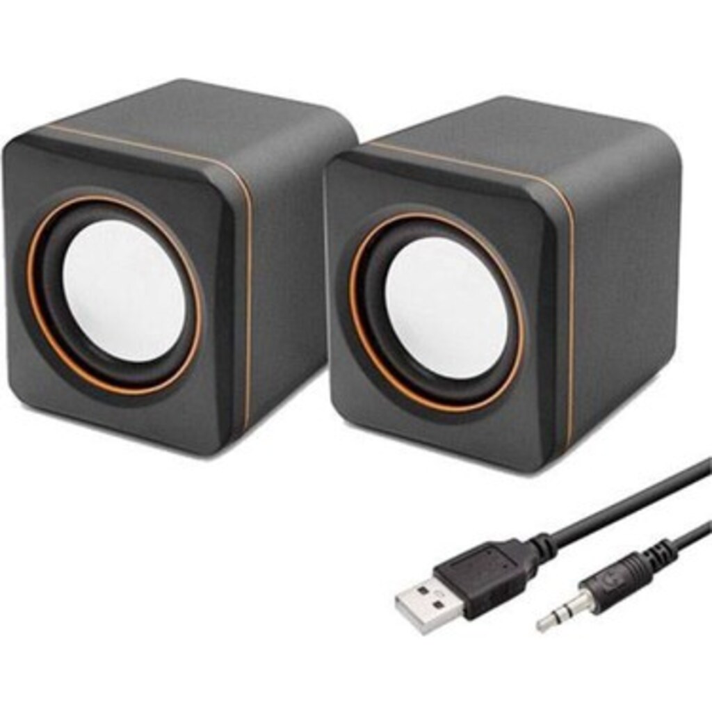 Mini Speaker 1+1 Hoparlör Ses Sistemi Platoon - 3