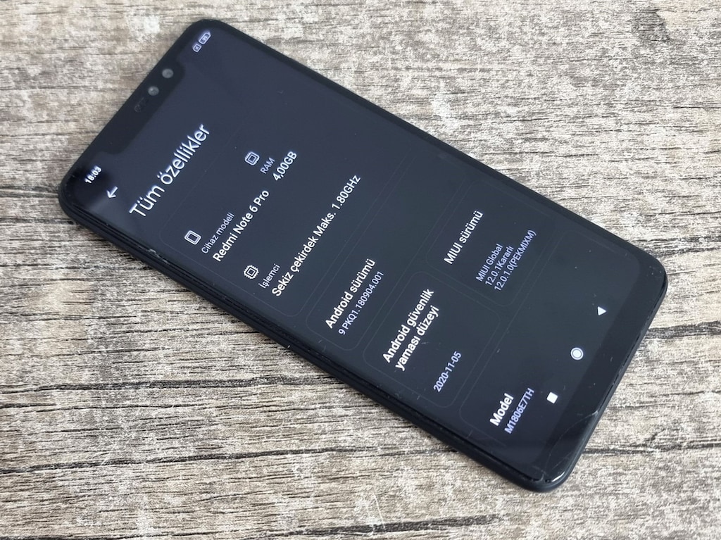 Redmi Note 6 Pro / Sorunsuz / 4+64 GB / Ful Orjinal - 5