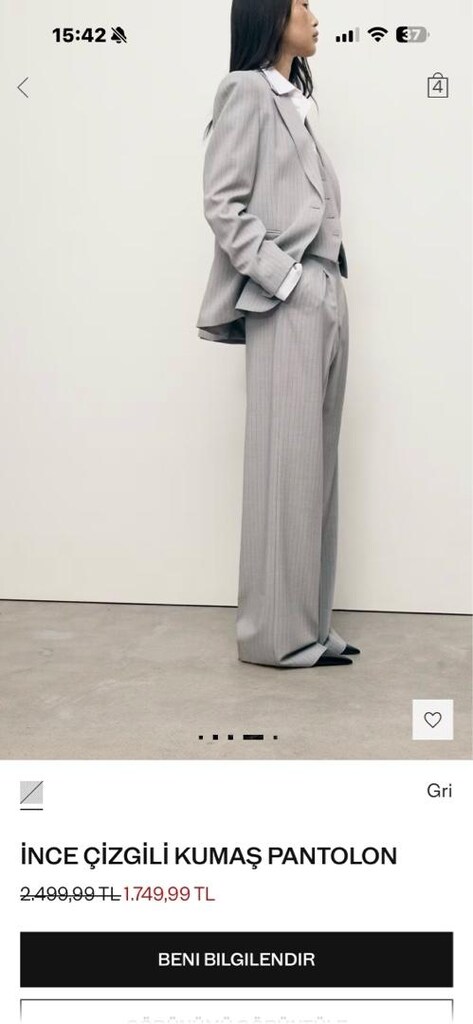 blazer ceket pantolon takım - 4