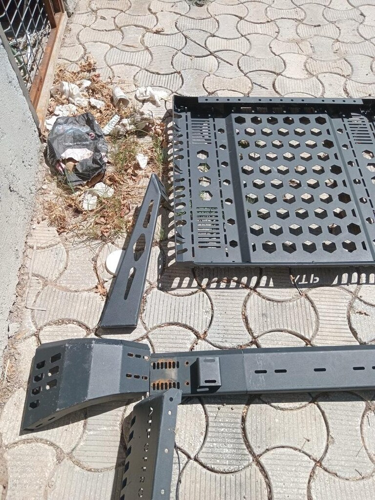 üniversal roll bar çok az kullanılmış full takım - 5