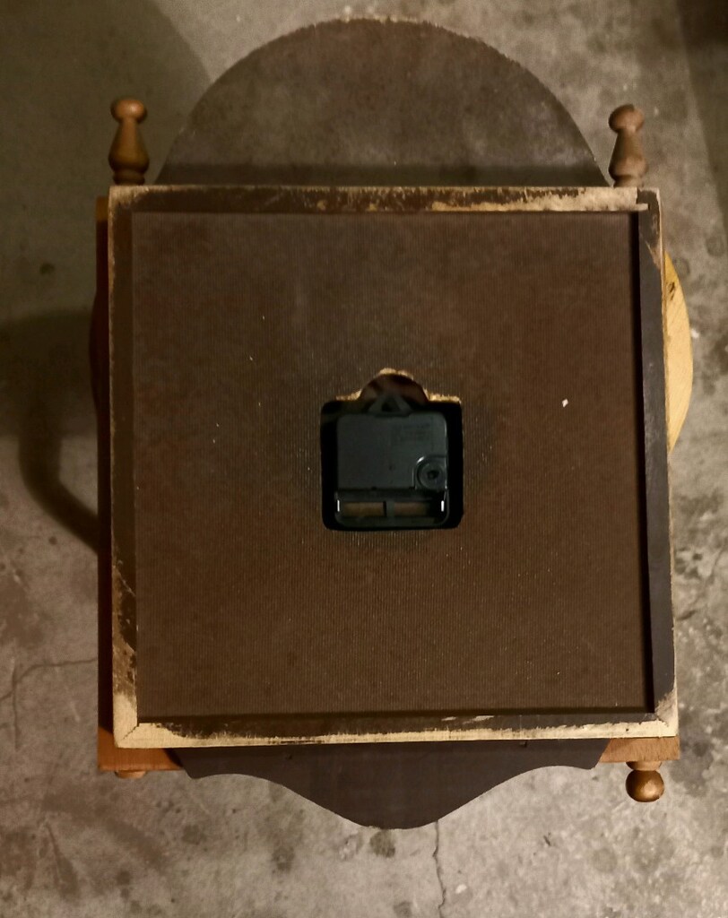 ANTİKA 1960'S VELİS QUARTZ, PENCERELİ DUVAR SAATİ. - 4