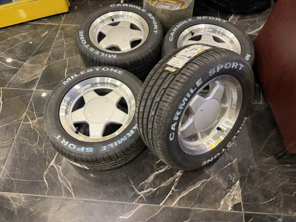 13 JANT 4X98 CMS 40 AYNALI 215/50/13 MİLESTONE UZUN YAZI YAĞDIRA - 3