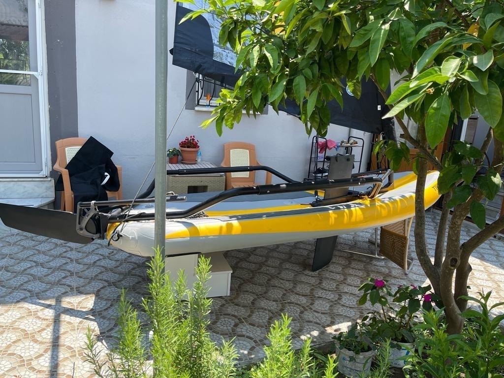 Yelken halatı şişme Tiwal 3.2 7SQM yelken ile - 5