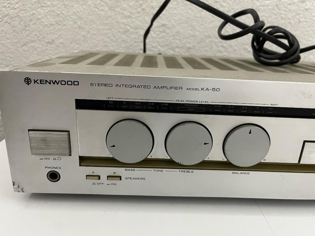 Kenwood KA-50 Vintage Stereo Entegre Amfi – Çalışır Durumda - 2