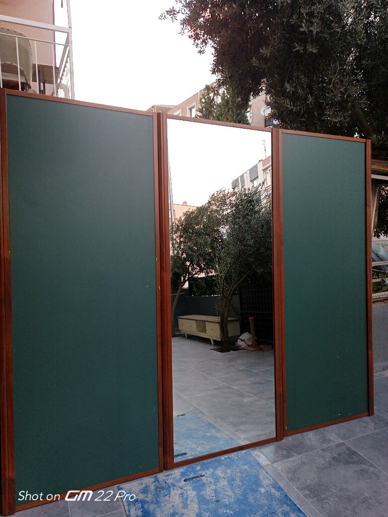 Kelebek Mobilya 3 Sürgülü Aynalı kapaklı ve Aynalı Şifonyer - 8