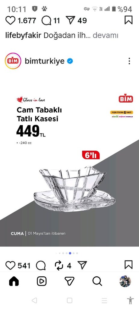 tatlı tabağı ve kasesi - 9