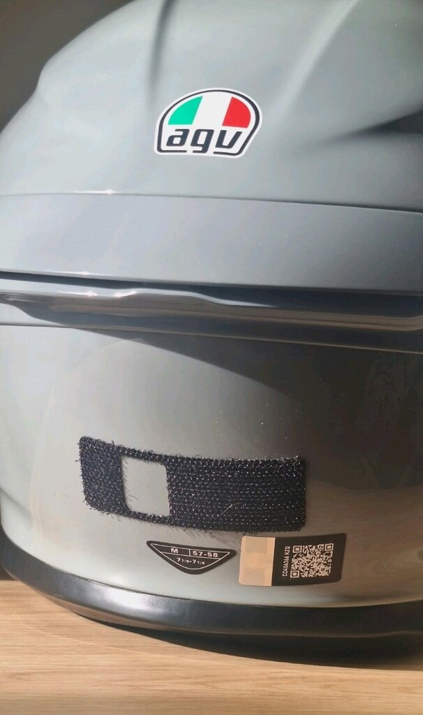 AGV K6 S Mono Nardo Grey Kapalı Kask ÇİZİKSİZ - 5