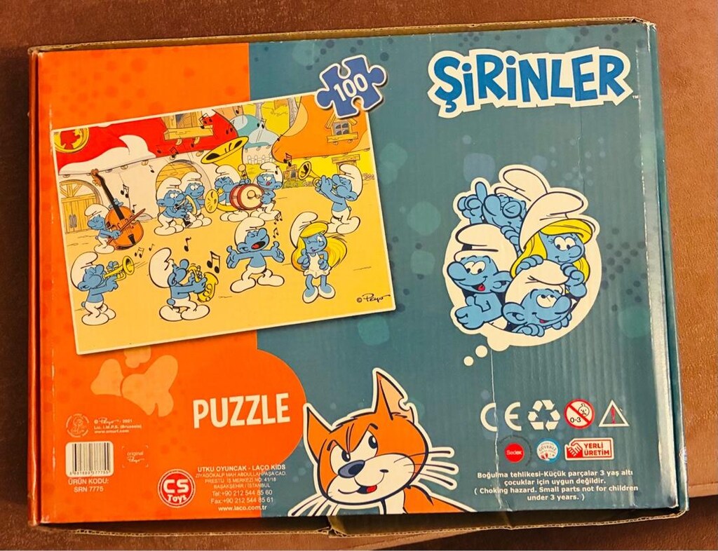 puzzle çocuk 100 parça - 2