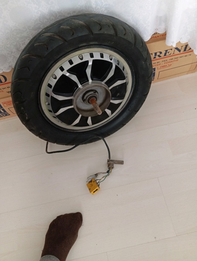 yuki lotus e-bike elektrik motorlu arka teker - 2
