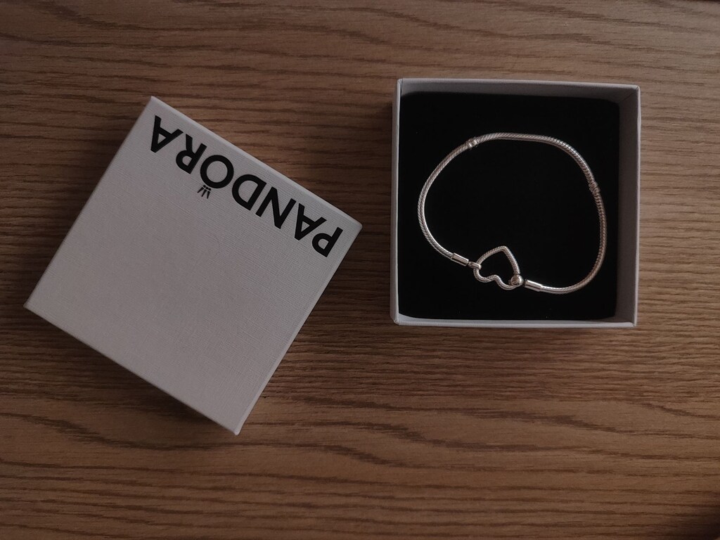 Pandora Kalp Klipsli Yılan Zinciri Bileklik