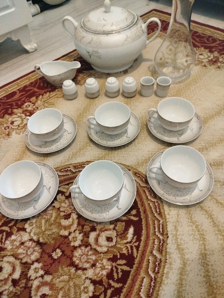 Karaca neskafe veya çay fincan takımı ,tuzluk ,baharatlık ,sosluk, - 2