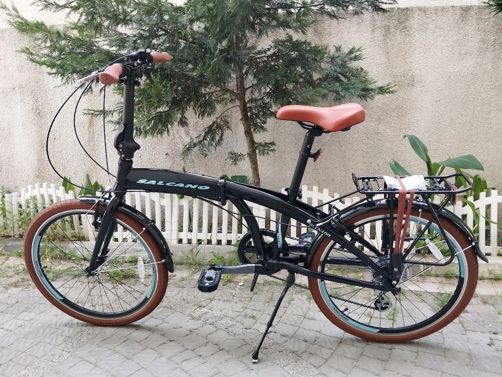 SIFIR 24 JANT BÜYÜK BOY SALCANO Katlanır Bisiklet - 10