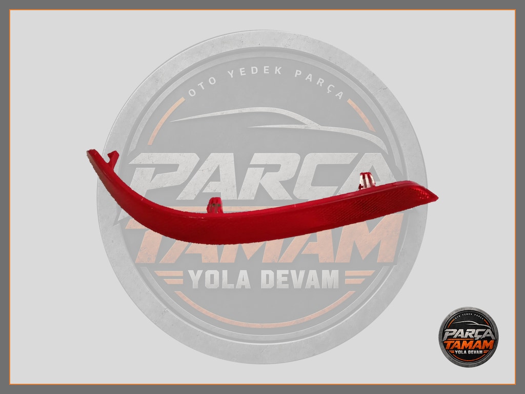 CADDY 2010 2019 ARKA TAMPON REFLEKTÖR SAĞ ORJİNAL SIFIR NO:1623644067 - 3