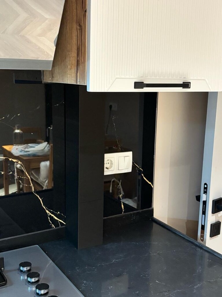Ölçünüze Özel Doğalgaz Borusu Gizleme Aparatı - 4