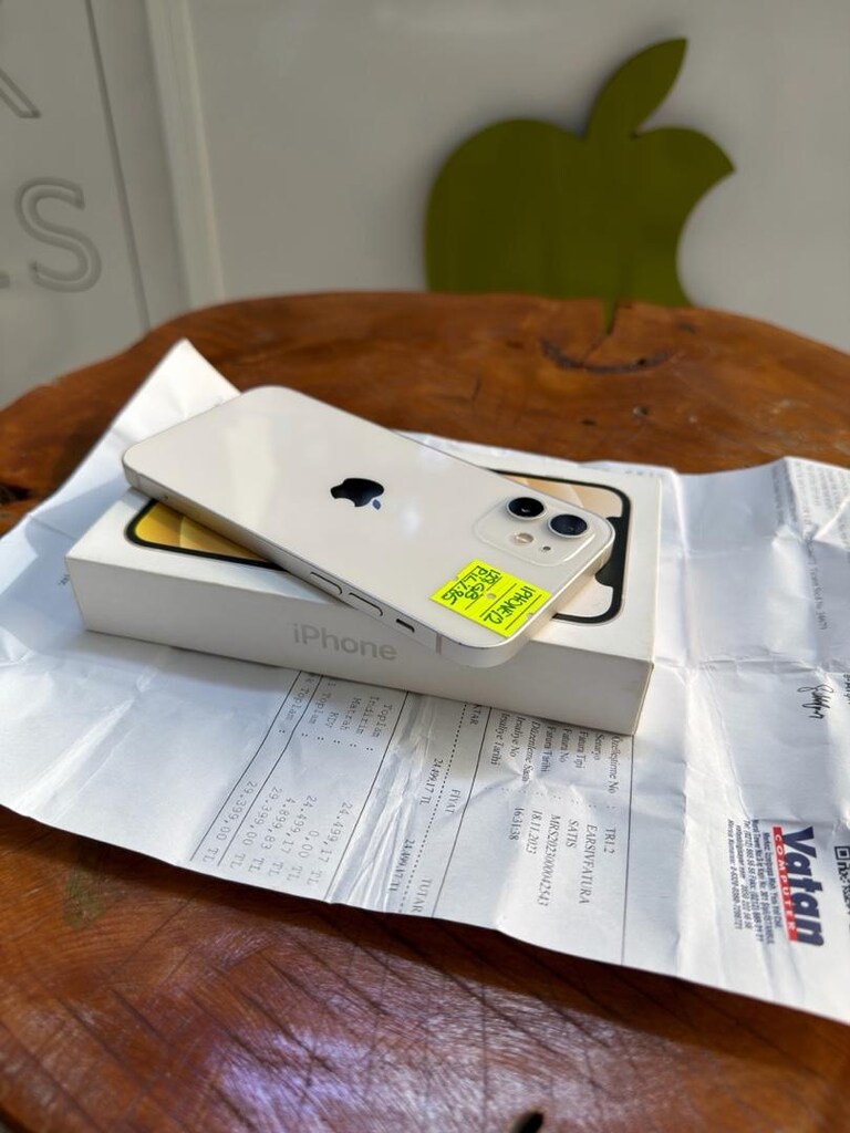 IPHONE 12 TR 128 GB MAĞAZADAN BEYAZ RENK - 4
