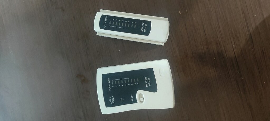 RJ45 ve RJ11 Kablo test cihazı - 5