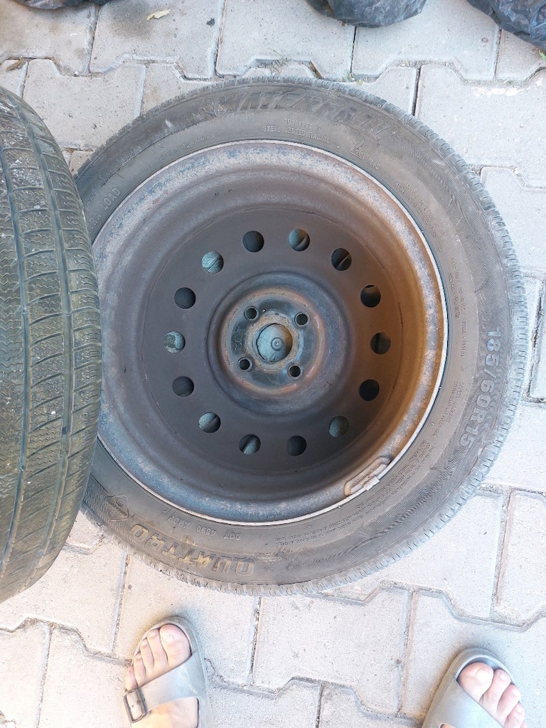 185 60 R15 Orjinal jantlı kış lastikli - 7