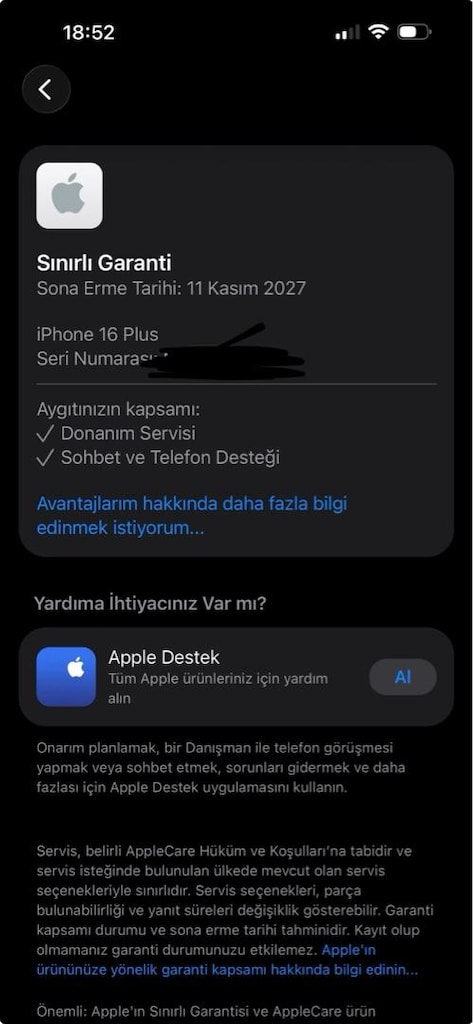 iPhone 16 plus tr* 18 ay garantili ACİL - 8